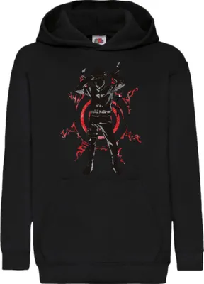 Produktbild von Kinder Kapuzenpullover Naruto Naruto 05, 5-6 Jahr - 116 / Schwarz