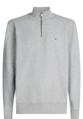 Produktbild von Tommy Jeans - Sweatshirt für Herren, mit kurzem Reißverschluss GT18627 (S) (Hellgrau)