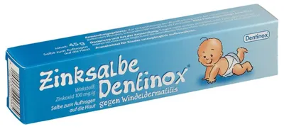 Zdjęcie produktu dla Dentinox maść cynkowa na odparzenia pieluszkowe 45 g