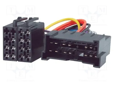Zdjęcie produktu dla 1 x Adapter, adapter ISO do instalacji samochodowej 6