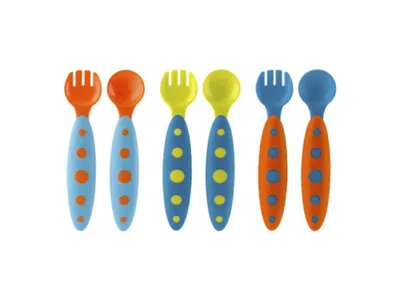 Produktbild von Tomy Boon ModWare, Kleinkind-Besteck, Mehrfarbig