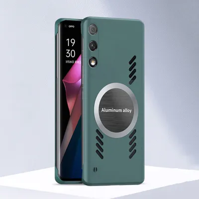 Produktbild von Honor 9X Hülle, Frameless PC Matt Kühlabdeckung Loch Wärmeableitung Schutzhülle für Honor 9X Grün