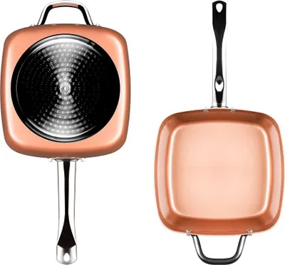 Produktbild von Innovagoods 5 In 1 Coppans Multifunktions-bratpfanne Orange  Orange One Size