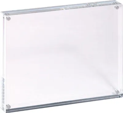 Immagine prodotto di MAUL cornice MAULstyle acrilico chiusura magnetica 11,5 x 9 x 2,4 cm cristallo trasparente