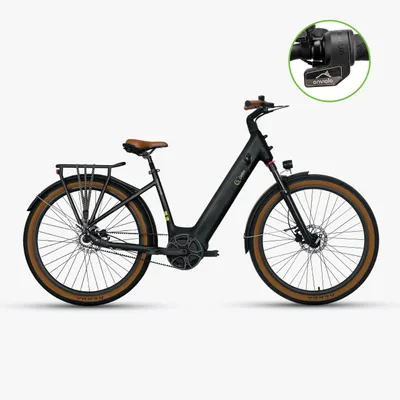 Produktbild von SachsenRAD E-SUV All-Terrain CityBike S5G Centro mit stufenloser Schaltung und Riemenantrieb, 27,5" E-Bike Mittelmotor mit tiefem Einstieg