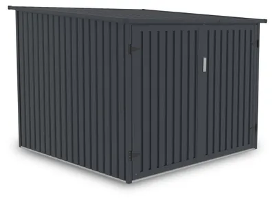 Zdjęcie produktu dla Garaż rowerowy Fornorth na cztery rowery 203 x 198 x 157 cm, ciemnoszary