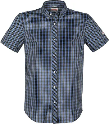 Immagine prodotto di Camicia uomo manica corta slim fit BRIXWORTH Blu/Bianco/Nero XXL Lonsdale