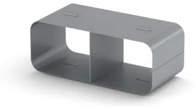 Immagine prodotto di Raccordo SF-RVB 150 per tubi piatti / COMPAIR STEEL flow 150 (sistema Ø 150)