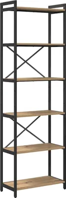 Obrázek produktu pro vidaXL Knihovna Artisan – dub 60 x 30 x 189,5 cm dřevotřísková deska