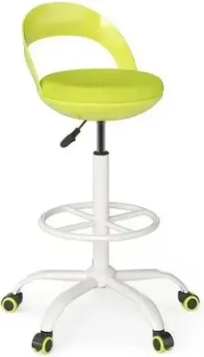Immagine prodotto di Sedia girevole regolabile in altezza JV12787GN, verde - A