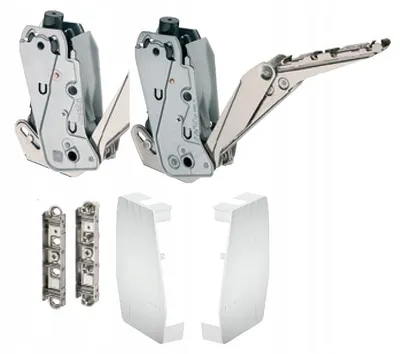 Produktbild von Hafele FREE FLAP 1.7 Klappenbeschlag Weiß Soft-Close