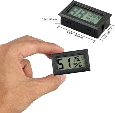 Productafbeelding van Famanu Kamerthermometer 2-in-1 - Digitaal hygro- en thermometer