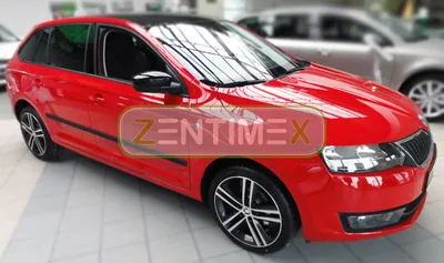 Produktbild von Schutzleisten kompatibel mit Skoda Rapid Spaceback 2013- Schrägheck Hatchback 5-türer