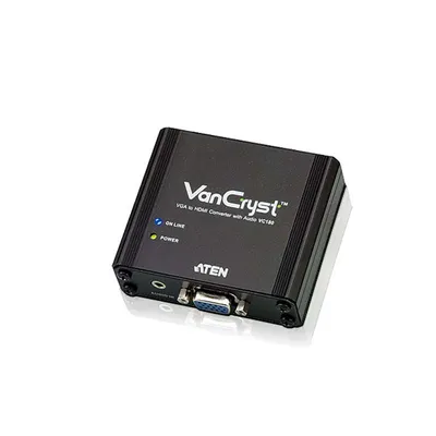 Zdjęcie produktu dla ATEN VC180 Konwerter wideo VGA na HDMI, do 1080p, z dźwiękiem