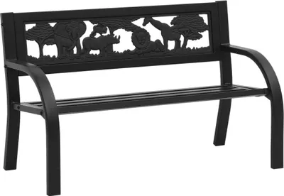 Produktbild von Kinder-Gartenbank 86 cm Stahl