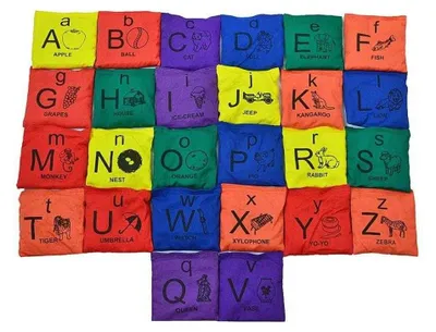 Immagine prodotto di SMJ Sport - Puff, Alfabeto, confezione da 1 PP3218 (taglia unica) (colorato)