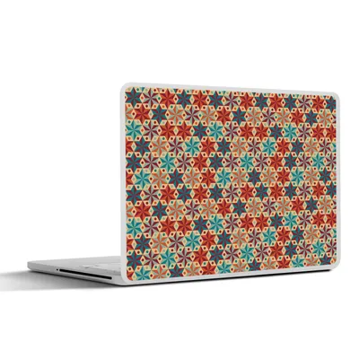 Produktbild von MuchoWow® Laptop Aufkleber Sticker Cover Sterne - Weihnachten - Design 40x30 cm - Laptop Dekoration - Selbstklebend