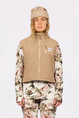 Produktbild von EIVY Women Weste Boxy Sherpa sand XS