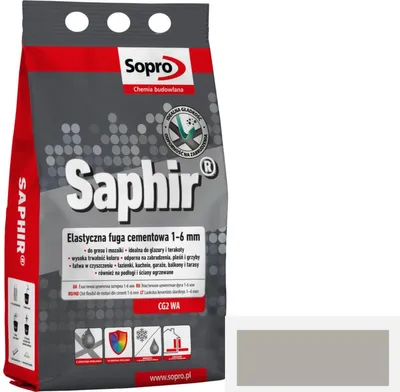 Obrázok produktu pre SOPRO SAPHIR FUGA 15 grau 4kg