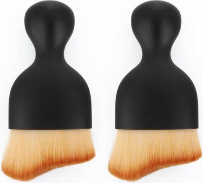 Image de Kit de nettoyage intérieur pour voiture - Lot de 2 brosses douces