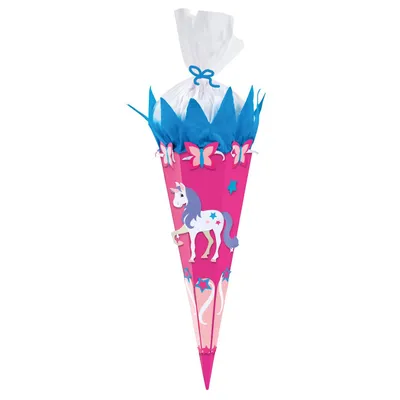 Produktbild von Goldbuch Bastelset Schultüte 70cm Einhorn