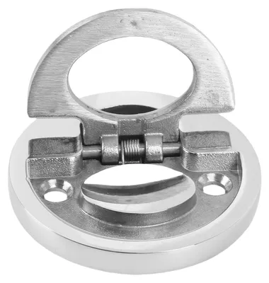 Image de Loquet pour caméra de bateau, boucle de sol marine en acier inoxydable 316, loquet de trappe, poignée de sol pour yacht, boucle de traction pour camping-cars et bateaux