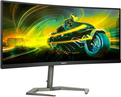 Produktbild von Philips Momentum 34M1C5500VA/00, 86,4 cm (34"), 3440 x 1440 Pixel, Wide Quad HD, LCD, 4 ms, Schwarz