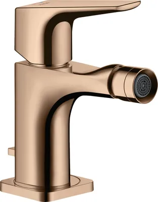 Immagine prodotto di hansgrohe AXOR Citterio E Mitigeur monocommande de bidet avec béqu'ille et garniture de vidage, 36121300, 36121300