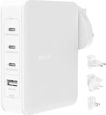 Produktbild von Belkin BoostCharge Pro, Drinnen, AC, Weiß