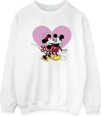 Produktbild von Disney - "Love Languages" Sweatshirt für Damen BI28961 (XXL) (Weiß)