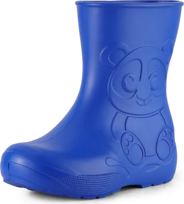 Produktbild von Ladeheid Eva Kinder Jungen Mädchen Gummistiefel Regenschuhe LA-CA-10 (Blau, 26/27 EU)