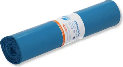 Produktbild von Müllsäcke DEISS Premium Plus 120 L Typ 60 blau Müllbeutel Abfallsack Abfallbeutel
