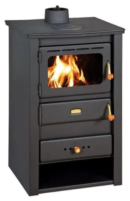 Image de PRITY K22 CP, Poêle à bois indépendant avec vitre, 10,4 kW, Classe A, Ø 130 mm