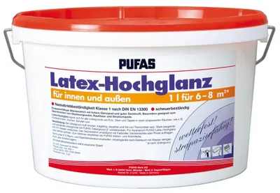 Produktbild von PUFAS Latex-Hochglanz - 5 Liter
