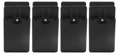 Möbel-Erhöher 4er-Set, verstellbar, schwarz, 500 kg
