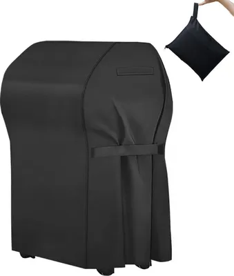 Image de 30 pouces BBQ Cover Heavy Duty Outdoor Barbecue Cover Fade résistant à la déchirure 600D Oxford tissu pour la plupart des