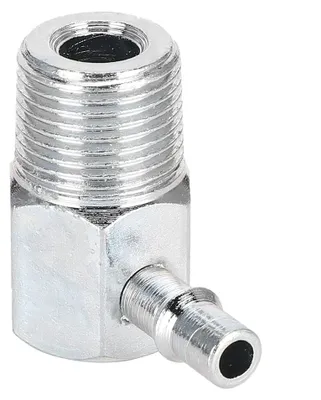 Immagine prodotto di Raccordo del vuoto del collettore di aspirazione 90° 3/8NPT-1/4 nipplo flessibile modifica auto 4535Z