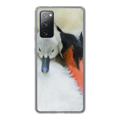 Produktbild von MuchoWow® Handyhülle Schutzhülle Hülle für Samsung Galaxy S20 FE Schwan - Küken - Makro Silikon Softcase Handy Hülle - Abdeckung