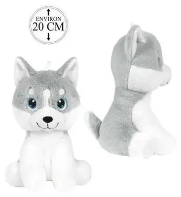 Obrázok produktu pre Plyšová hračka Bozami Husky 20 cm – Ciuciubabka