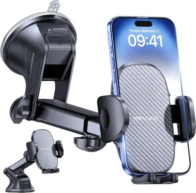 Produktbild von Auto-Telefonhalter mit 360-Grad-Drehmechanismus für alle Smartphones
