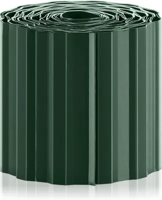 Produktbild von Beeteinfassung com-four Rasenkante aus Kunststoff – Beetbegrenzung für Rasen, Beete oder als Schnittkante, Länge individuell anpassbar – 15 x 900 cm