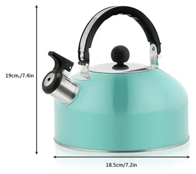 Produktbild von Langlebige Edelstahlpfeife, Campingflasche, leichter Wasserkocher