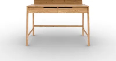 Productafbeelding van byoak bureau TWIG, gemaakt van massief eikenhout, naturel geolied