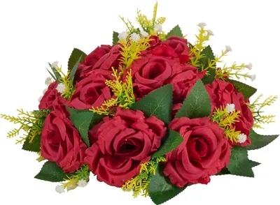 Produktbild von Blumenkugeln für Hochzeitsdekorationen Kunstblumen-Kugelarrangement 10 Stück