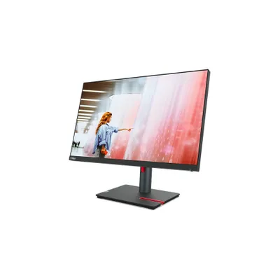 Produktbild von Lenovo ThinkVision P24q-30, 60,5 cm (23.8"), 2560 x 1440 Pixel, Quad HD, LED, 6 ms, Schwarz