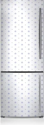 Produktbild von Kühlschrankmagne Kühlschrank Aufkleber Magnetfolie Dekoration 60x190 cm - Blumenmuster