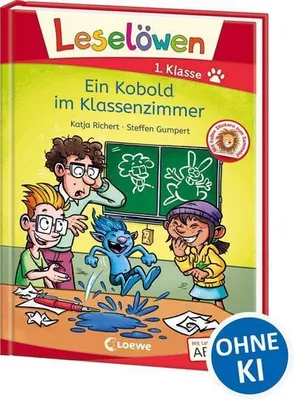 Obrázek produktu pro Leselöwen 1. Klasse - Ein Kobold im Klassenzimmer