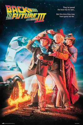 Produktbild von Zurück in die Zukunft 3 Poster
