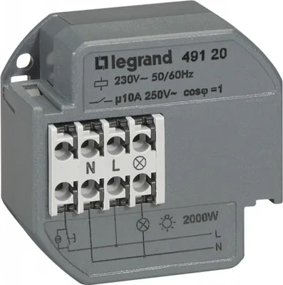Produktbild von Legrand 0 491 20, 46,5 mm, 28,5 mm, 50 mm, 1 Stück(e)