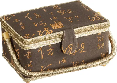 Obrázok produktu pre Šijacie puzdro – 24 x 17,5 x 13 cm – hnedé